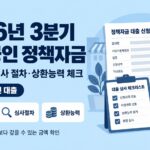 2026년 3분기 소상공인 정책자금 이미지