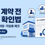 상가 계약전 등기 확인법 이미지